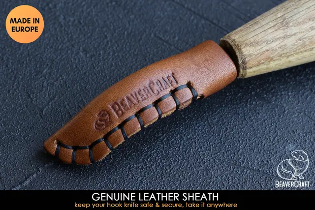 Skjekniv SK4S. 255mm. Høyrehendt 60mm Bladlengde. Beavercraft 