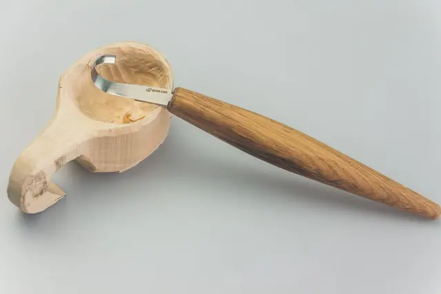 Skjekniv SK5L. 255mm. Venstrehendt 85mm Bladlengde. Beavercraft 