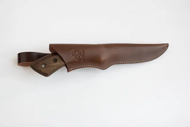 Friluftskniv BSH1. Rustfritt Eik i håndtak. Beavercraft 