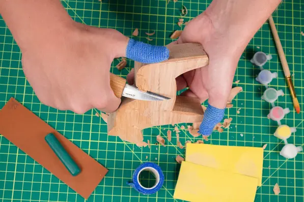 Oppstartssett til Spikking. Hest. Beavercraft DIY 2 