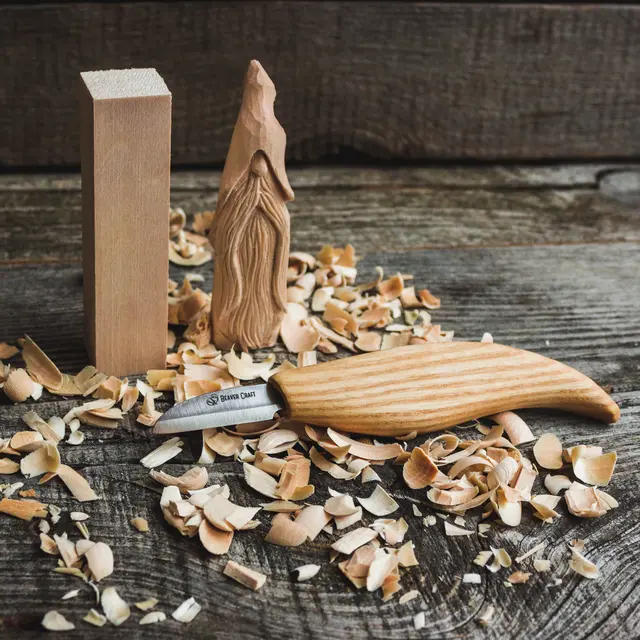 Oppstartssett til Spikking. Trollmann. Beavercraft DIY 3 