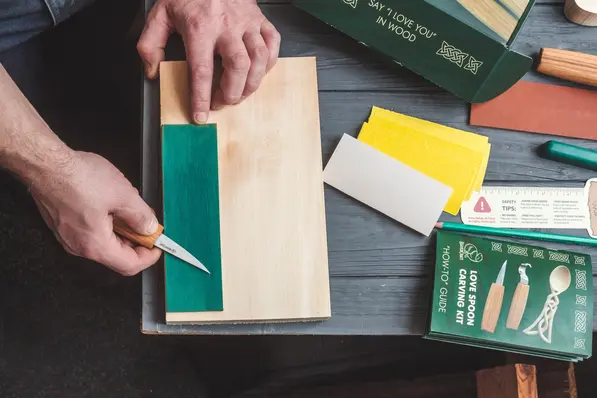 Oppstartssett til Spikking. Skje. Beavercraft DIY 4 