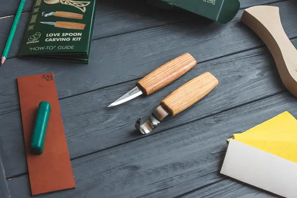 Oppstartssett til Spikking. Skje. Beavercraft DIY 4 