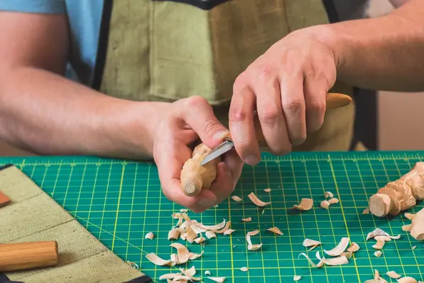 Spikkesett S17 til treskje mm. Høyre 3 kniver og slipeutstyr. Beavercraft 