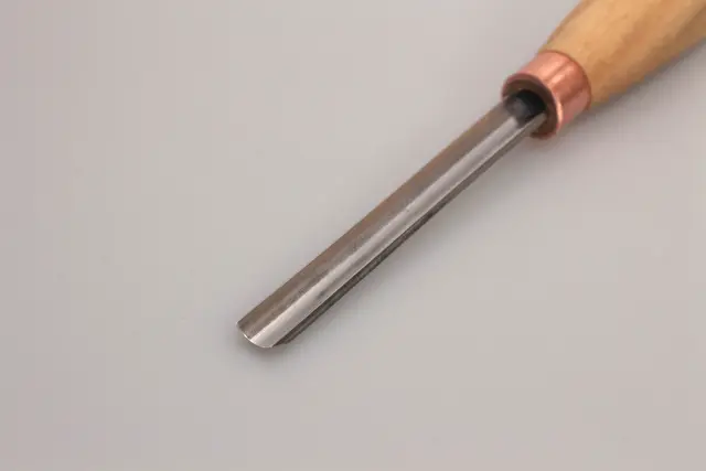 Treskjærerjern 8/8. halvlang Beavercraft. Kraftig skulp. 8mm. 