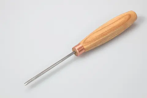 Treskjærerjern 12/2. halvlang Beavercraft. V-stål. 2mm.