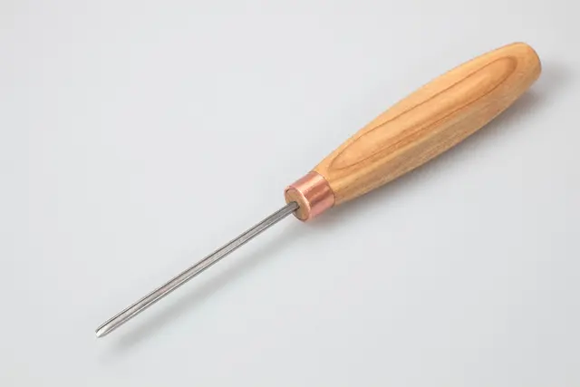 Treskjærerjern 12/2. halvlang Beavercraft. V-stål. 2mm. 
