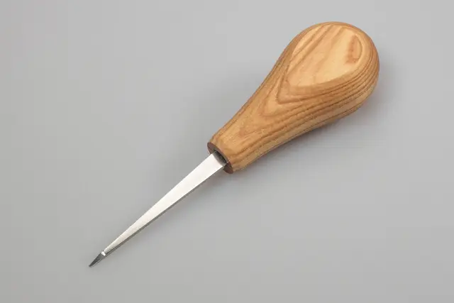 Treskjærerjern 1/1. Enhånds Beavercraft. Rett skjær. 1mm. 