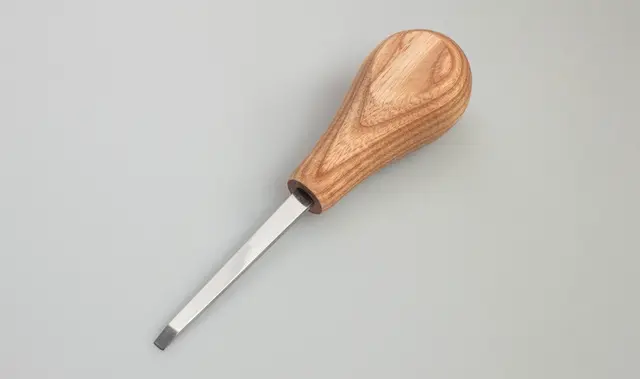 Treskjærerjern 1/4. Enhånds Beavercraft. Rett skjær. 4mm. 