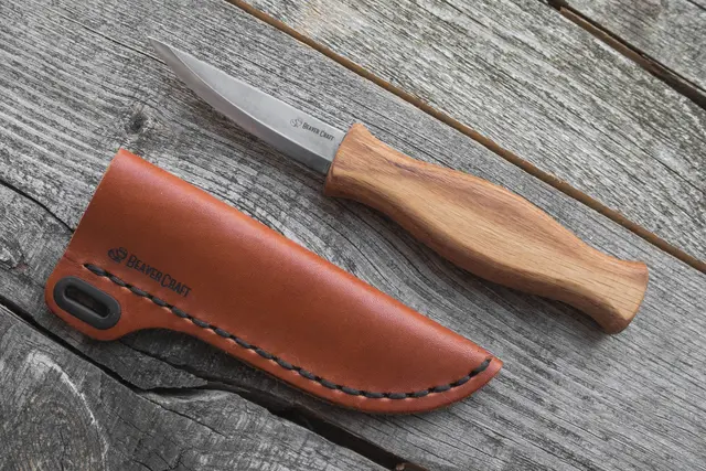 Slire til Spikkekniv. Beavercraft Ikke til skjekniv. Beavercraft 