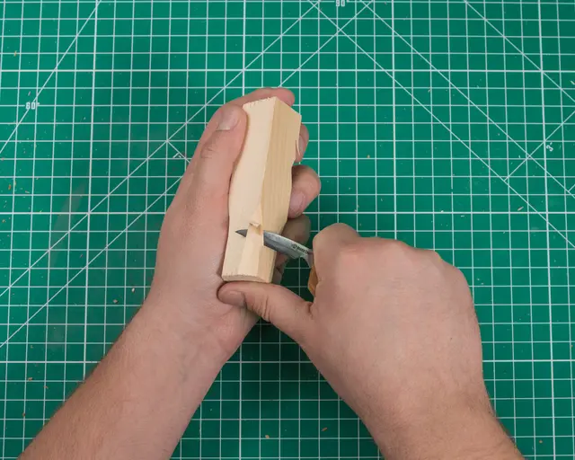 Emner til figurskjæring i lind 5 stk firkant-emner. Beavercraft 
