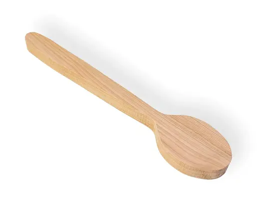 Emne til Bestikk i Kirsebærtre 400x70x25 mm. 