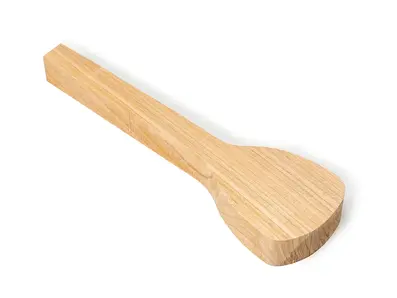 Emne til Sleiv i Kirseb&#230;rtre 270x75x25 mm. Beavercraft