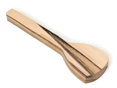 Emne til Sleiv i valn&#248;ttre 270x75x25 mm. Beavercraft