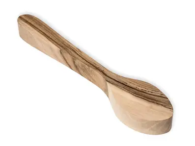 Emne til Skje i valn&#248;ttre 280x50x25 mm. Beavercraft