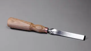 Treskjærerjern 1/16. Full lengde. Beavercraft. Rett skjær. 16mm.