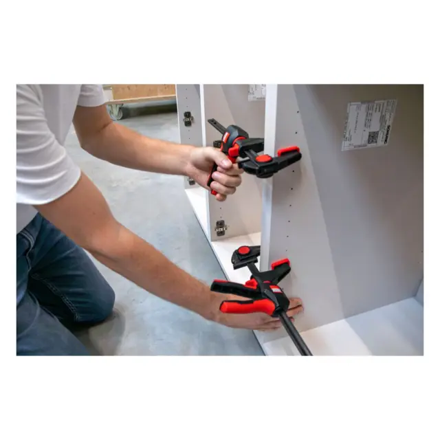 Enhåndstvinge EZR360 2 stk Bessey, Roterende håndtak 