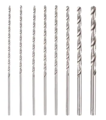 Bor 2,0 mm x 125 mm - INOX Bor for hulltaging i knivskaft. 