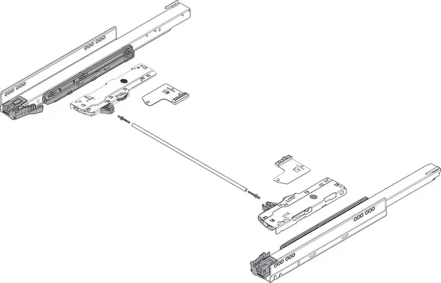 T60L7570 Tip On Blumotion Enhet For Legrabox/Movento, Type L5 