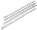 230M5500 Skuffeskinne Hvit Standard, Deluttrekk