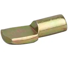 Hylleb&#230;rer 5 mm, Flat- 100 stk. Galvanisert s&#248;lvfarge.