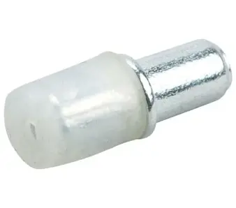 100 stk  Hylleb&#230;rere 5 mm, &#216;5mm En Ende M/Plastkopp