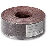 Abranet Max Gitterb&#229;nd,120 Korning, 76mm 25Meter,til valsepusser,  Uten borrel&#229;s