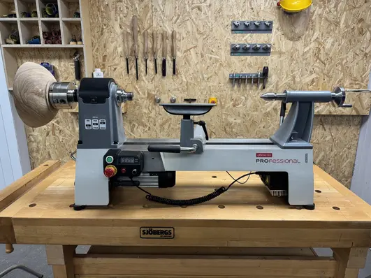 Dreiebenk AP530WL Axminster Professional. Med ASR Sikring 