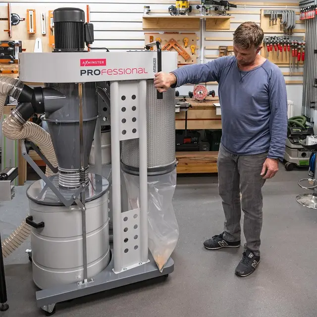 Sponavsug Ap154CEH Med Syklon AXMINSTER PROFESSIONAL 