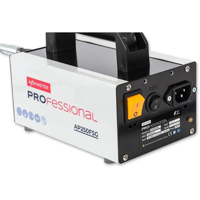 AP250FSG Rotasjonssliper Axminster Professional. Uten håndstykke. 