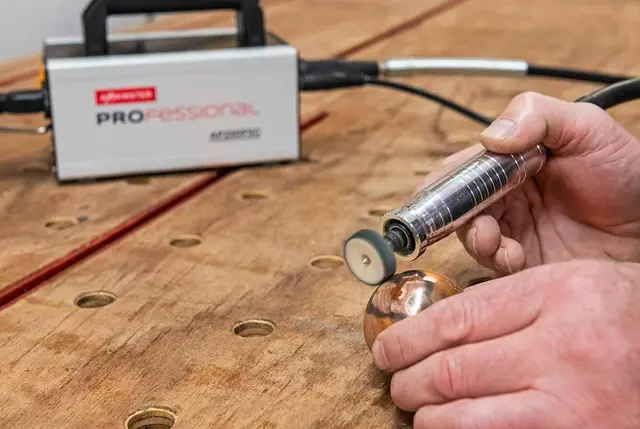 AP250FSG Rotasjonssliper Axminster Professional. Uten håndstykke. 