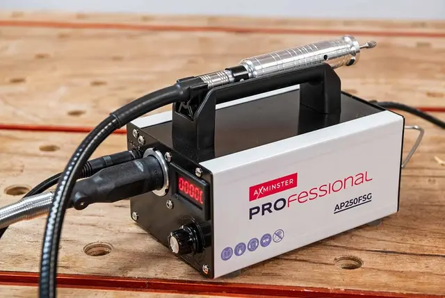 AP250FSG Rotasjonssliper Axminster Professional. Uten håndstykke. 