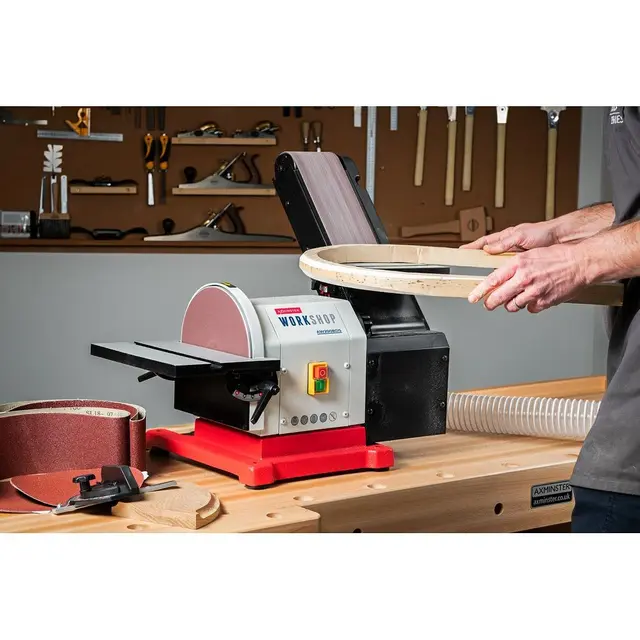 Bånd Og Skiveslipemaskin Aw200Bds AXMINSTER WORKSHOP 