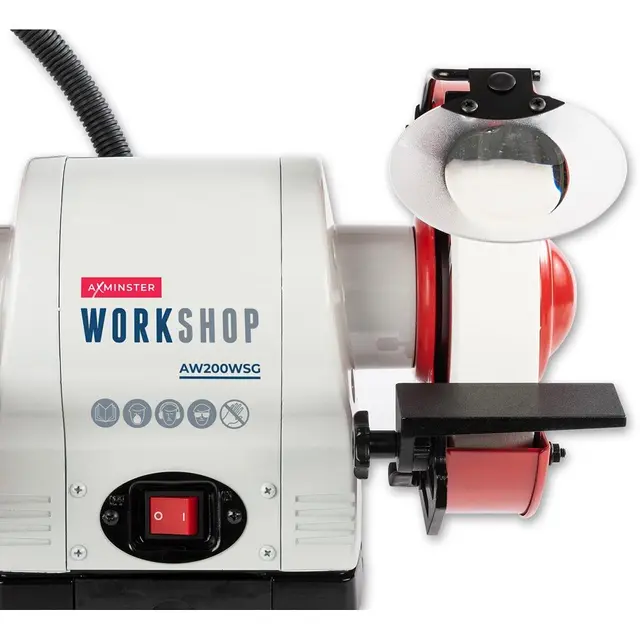 Benkeslipemaskin M/Bred Stein AW200WSG Axminster Workshop 