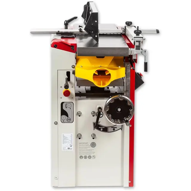 Plan/Tykkelse Høvel AW2260S.250mm. Axminster Workshop 