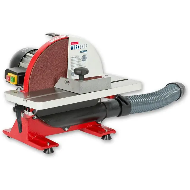 Skivepussemaskin AW300DS  Ø300 AXMINSTER WORKSHOP 