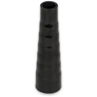 Avsugsadapter. Konisk. 21-38mm Fleksibel tykkvegget gummi.