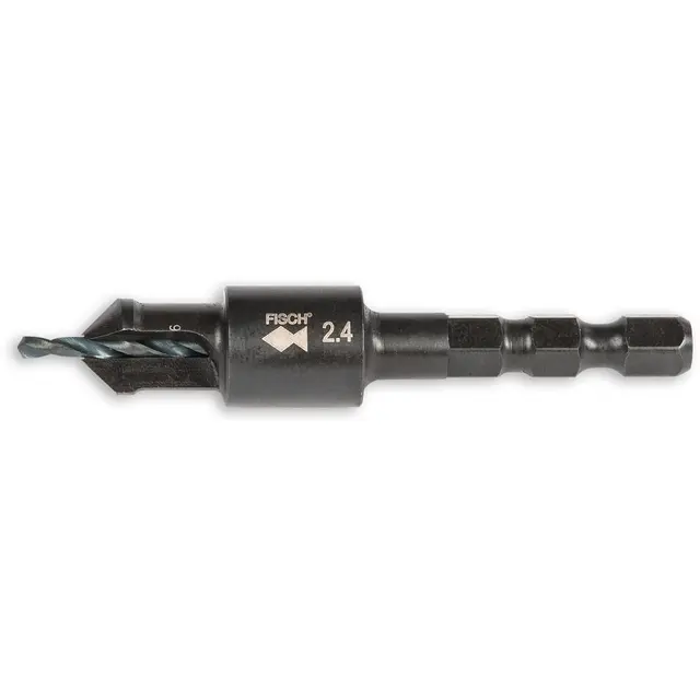 Fisch Forsenker 2,4mm.  Bor 