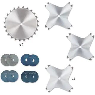 Dado Sagblad &#216;200 mm - 5/8&quot; senterhull Axminster