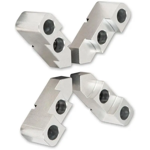 Utvendige stegkjefter. Axminster Chuck Tradisjonelle bakker i Aluminium 