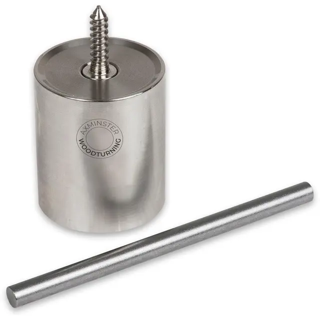 Skruechuck til Tredreiebenk 1"x8tpi Axminster. Ø38mm. 4x19 mm skrue. 