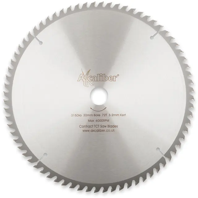 Sagblad. 315mm. 72 Tenner Axcaliber Contract serie 