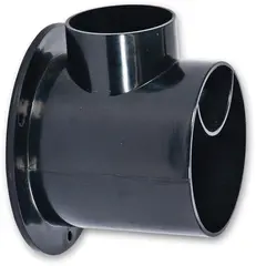Avsugsadapter Ø100/Ø62mm.  - Muffe 