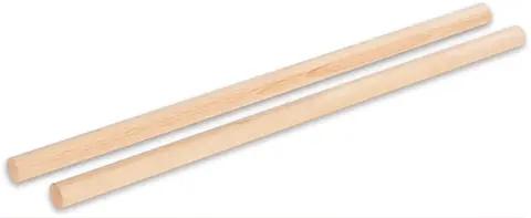 Rundstokk i b&#248;k - 12 mm.10 PAK Slett ovrflate