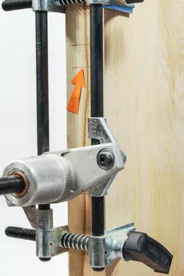 Låsekasse Fresejig Ø19, Ø22, Ø25mm. Souber 