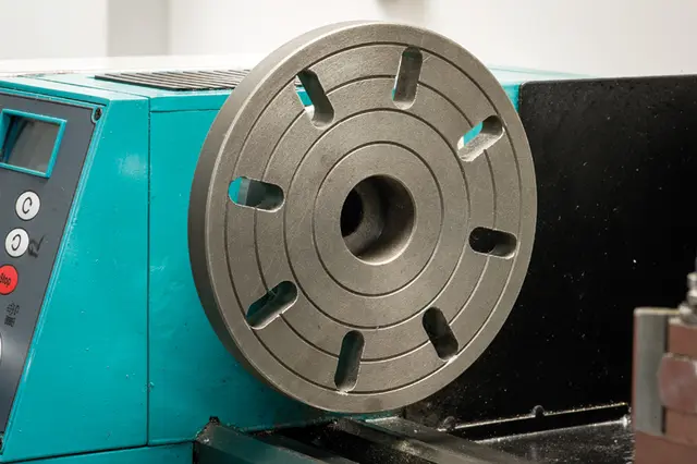 Planskive for CS4 metalldreiebenk. 178 mm Diameter. 
