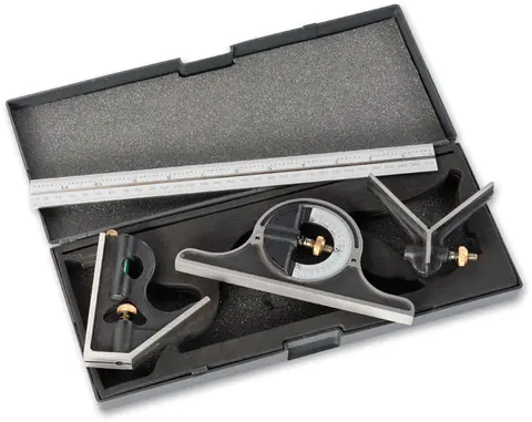 Kombinasjonsvinkel sett 300 mm - koffert