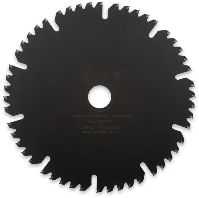 Sagblad. 254mm. 50 Tenner Axcaliber 