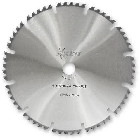 Sagblad. 315mm. 60 Tenner Axcaliber Contract serie