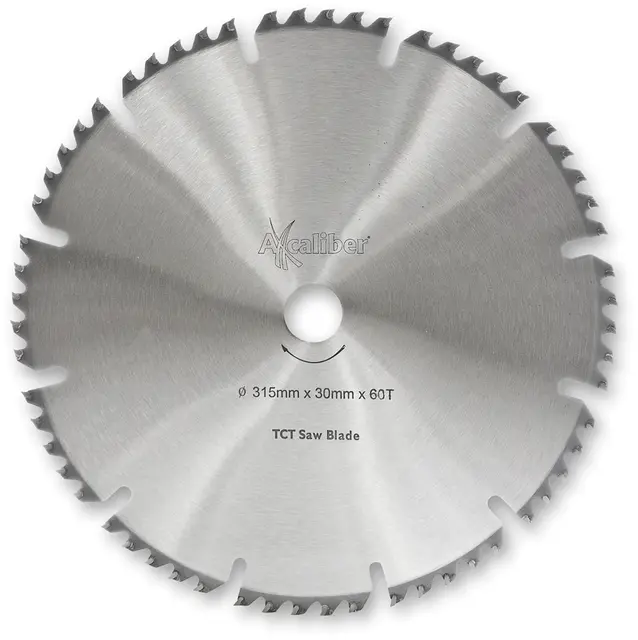 Sagblad. 315mm. 60 Tenner Axcaliber Contract serie 